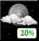 Friday Night: Partly Cloudy