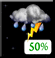 Friday Night: Chance Showers And Thunderstorms