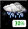 Tuesday Night: Chance Rain Showers
