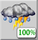 Friday: Rain before 10am, then rain and isolated thunderstorms. Mostly cloudy. High near 55, with temperatures falling to around 43 in the afternoon. South wind 17 to 25 mph, with gusts as high as 49 mph. Chance of precipitation is 100%. New rainfall amounts between three quarters and one inch possible. Friday: Rain